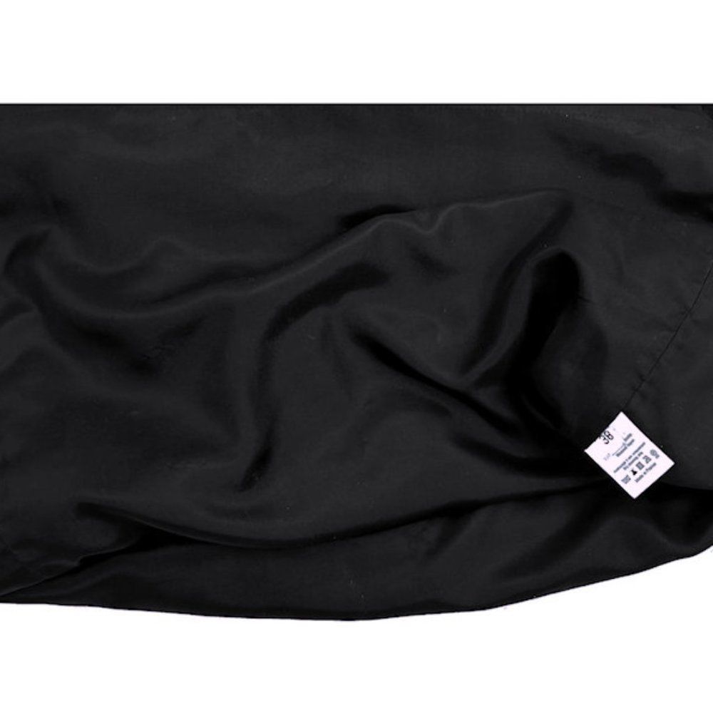 Vintage LANVIN 2008 Runway Black Embellished Black Tie Party Dress - Picture 10 of 11